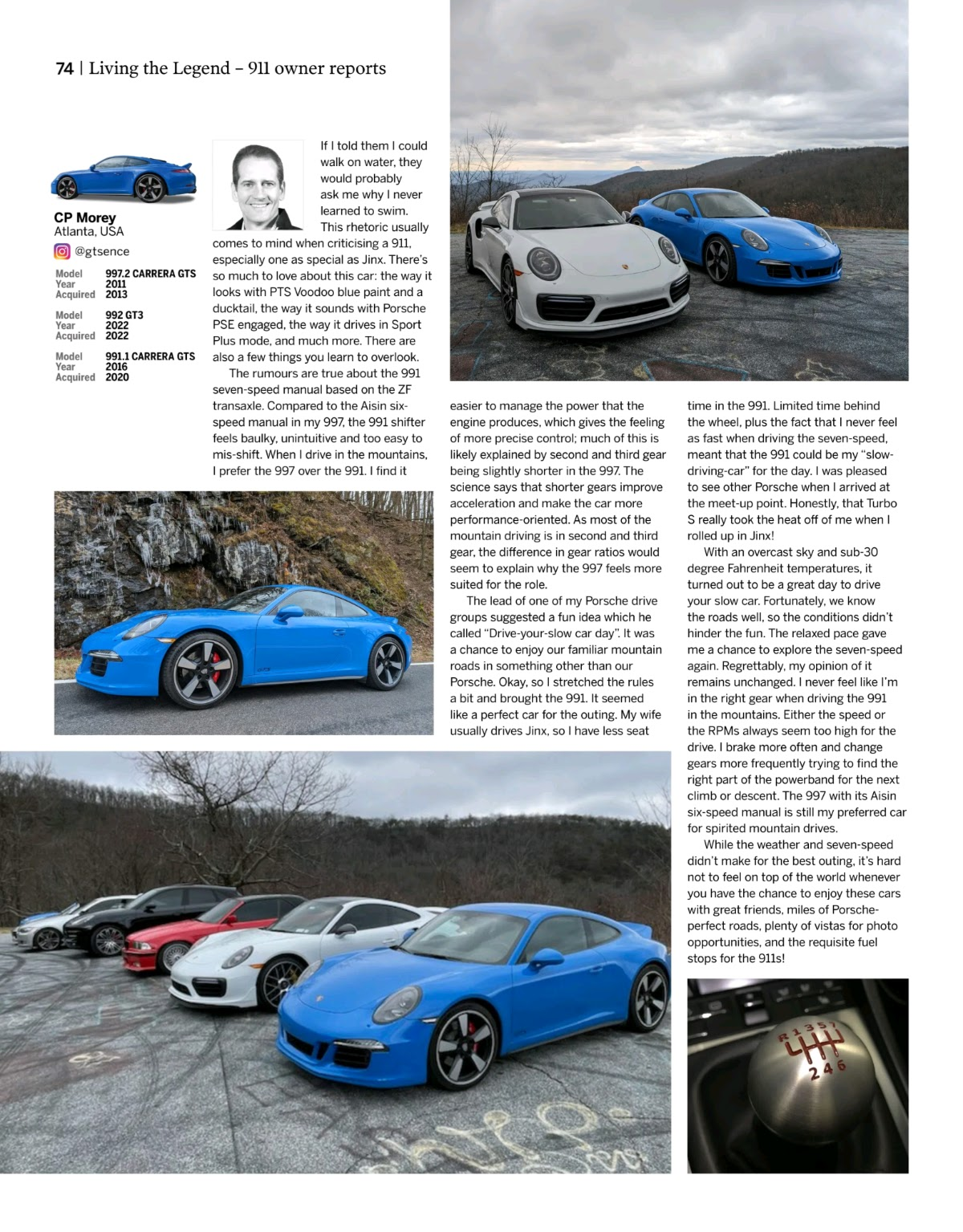 Total 911 Magazine Issue #241 Living the Legend column.