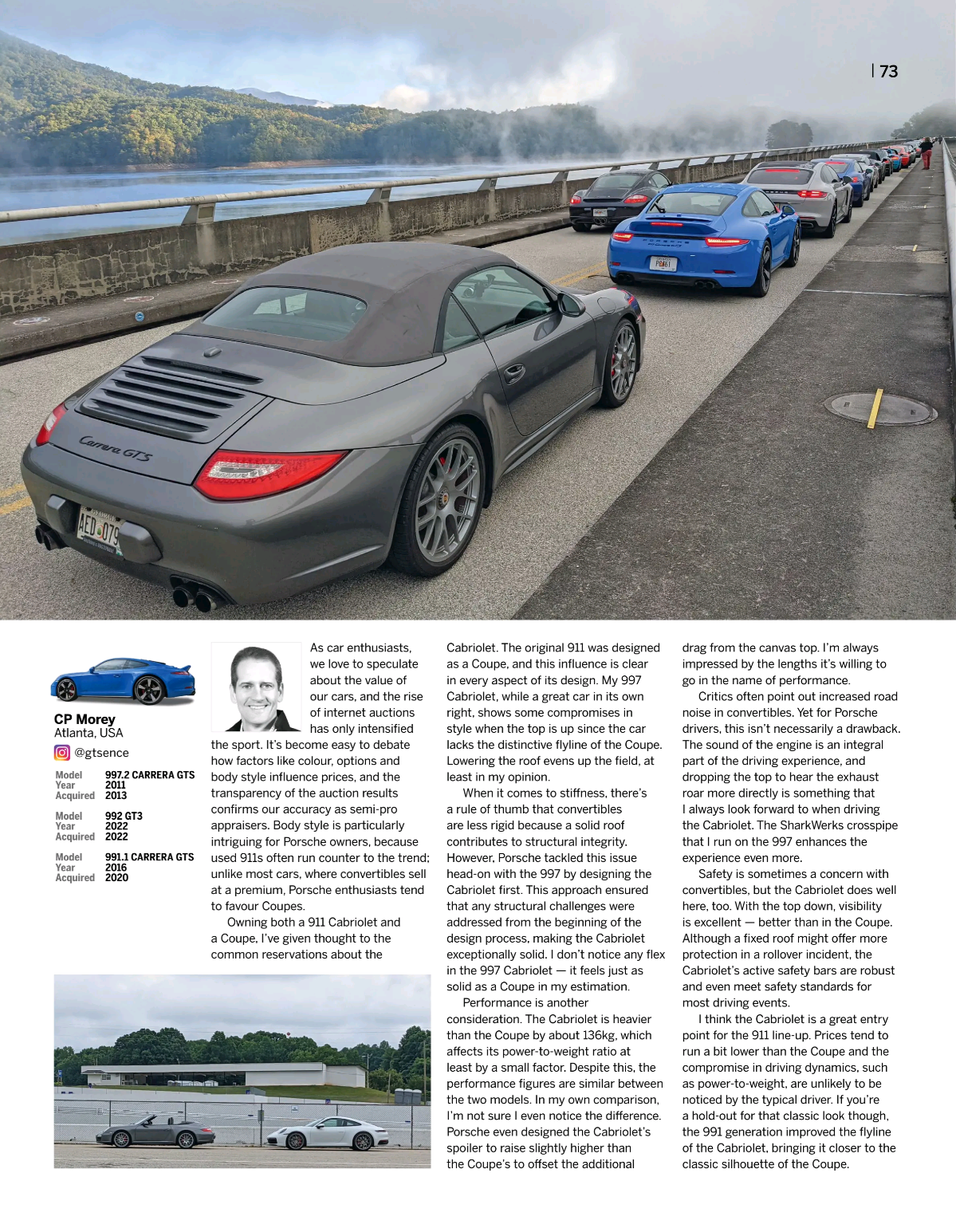 Total 911 Magazine Issue #245 Living the Legend column.